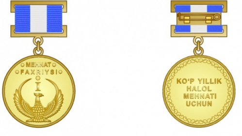 «Mehnat faхriysi» koʻkrak nishoni ta’sis etildi